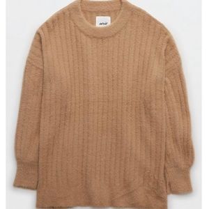 Aerie Buttercream Crew Sweater